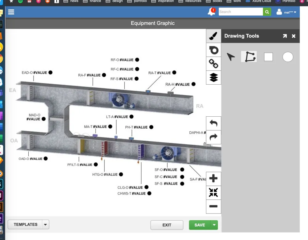 Editor workflow — deploying a graphic